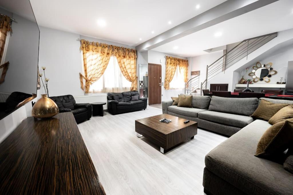Super Lux Maisonette, 10 Minutes From Center וילה סלוניקי